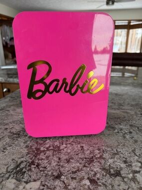 Barbie Bright Pink mini fridge